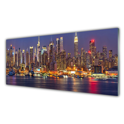 Quadro acrílico Arranha-céus Casas da Cidade