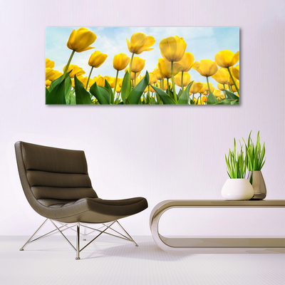 Pintura acrílica Tulipas Flores Planta