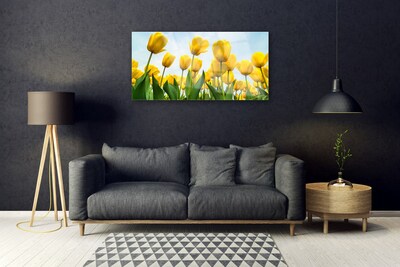 Pintura acrílica Tulipas Flores Planta