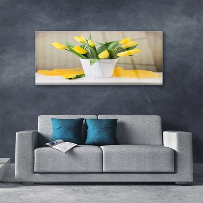 Quadro acrílico Tulipas Flores Planta