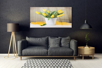 Quadro acrílico Tulipas Flores Planta
