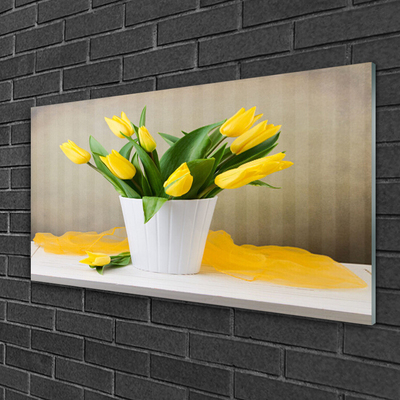 Quadro acrílico Tulipas Flores Planta