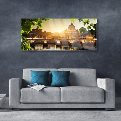 Quadro acrílico Arquitetura da Cidade da Ponte