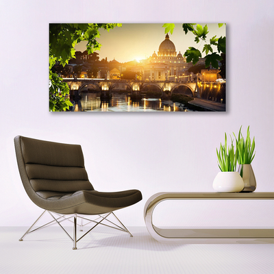 Quadro acrílico Arquitetura da Cidade da Ponte