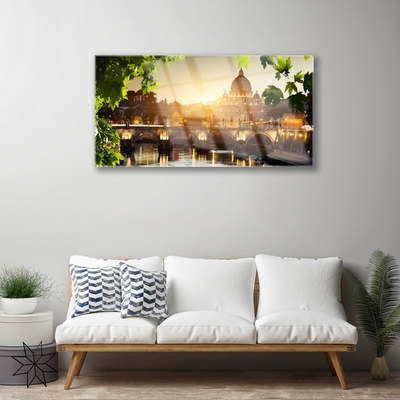 Quadro acrílico Arquitetura da Cidade da Ponte