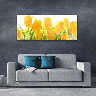 Pintura acrílica Tulipas Flores Planta