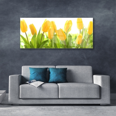 Pintura acrílica Tulipas Flores Planta