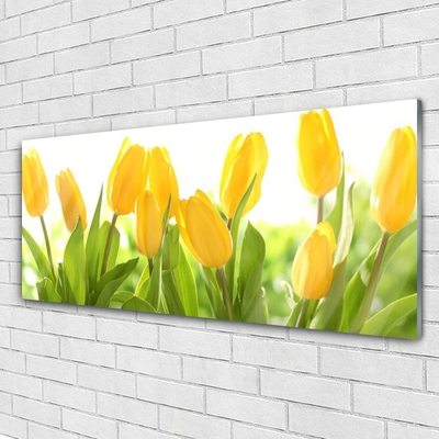 Pintura acrílica Tulipas Flores Planta