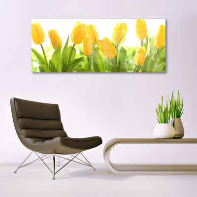 Pintura acrílica Tulipas Flores Planta