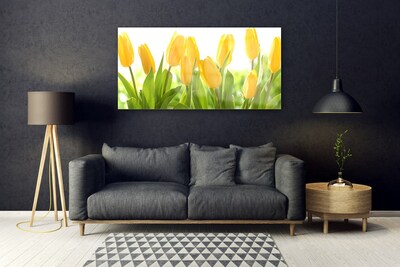 Pintura acrílica Tulipas Flores Planta