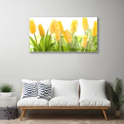 Pintura acrílica Tulipas Flores Planta
