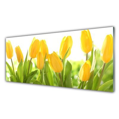 Pintura acrílica Tulipas Flores Planta