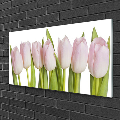 Pintura acrílica Tulipas Flores Planta