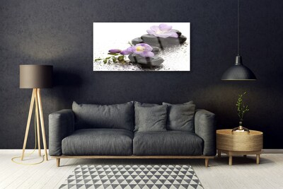 Quadro acrílico Arte em Pedras de Flores