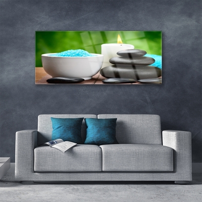 Quadro acrílico Arte com Vela de Sal