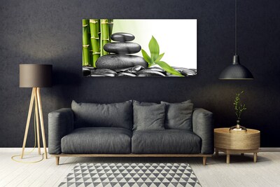 Pintura acrílica Pedras de Bambu Arte Zen