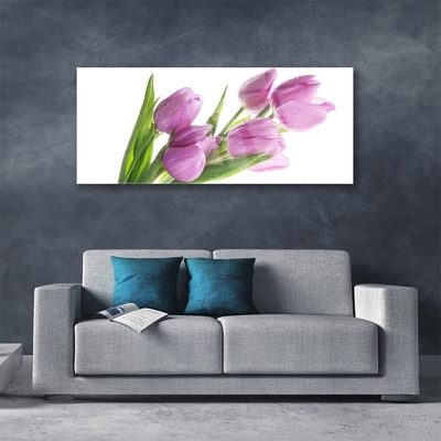 Quadro acrílico Tulipas Flores Planta