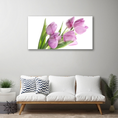 Quadro acrílico Tulipas Flores Planta