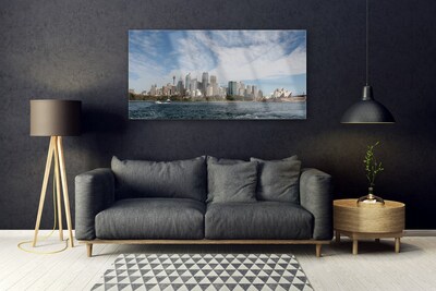 Quadro acrílico Casas City Sea Sydney