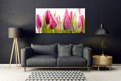 Quadro acrílico Tulipas Flores Planta
