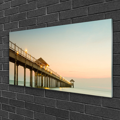 Quadro acrílico Arquitetura do Mar da Ponte