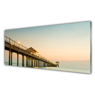 Quadro acrílico Arquitetura do Mar da Ponte