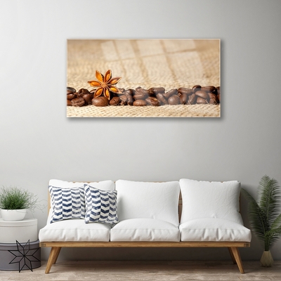 Pintura acrílica Cozinha de grãos de café