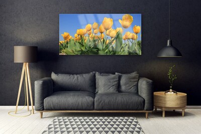 Quadro acrílico Tulipas Flores Planta