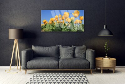 Quadro acrílico Tulipas Flores Planta