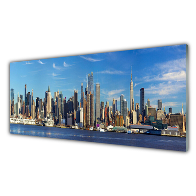 Quadro acrílico Arranha-céus Casas da Cidade
