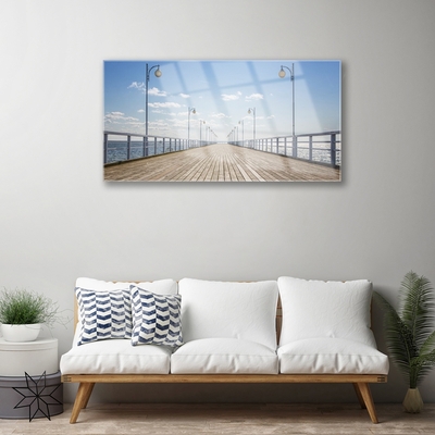 Pintura acrílica Arquitetura Pier Sea