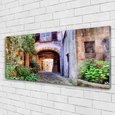 Pintura acrílica Beco Flores Casas Planta