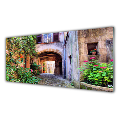 Pintura acrílica Beco Flores Casas Planta