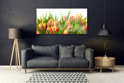 Pintura acrílica Tulipas Flores Planta