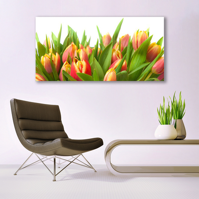 Pintura acrílica Tulipas Flores Planta