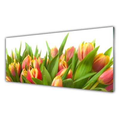 Pintura acrílica Tulipas Flores Planta
