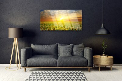 Pintura acrílica Girassóis Sun Meadow