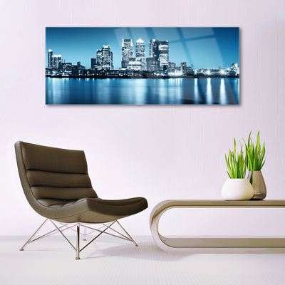 Pintura acrílica Arranha-céus Casas da Cidade