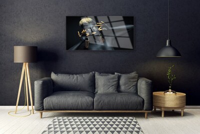 Quadro acrílico Mulher Pinta Homem