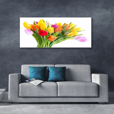Quadro acrílico Tulipas Flores Planta