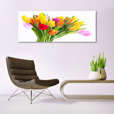 Quadro acrílico Tulipas Flores Planta