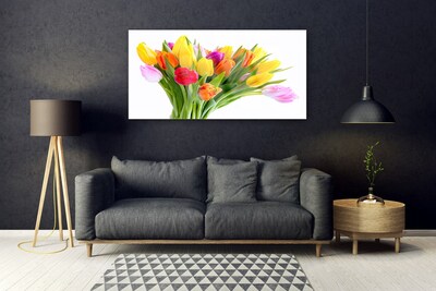 Quadro acrílico Tulipas Flores Planta