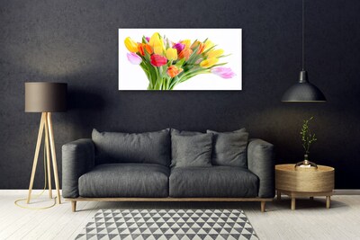 Quadro acrílico Tulipas Flores Planta
