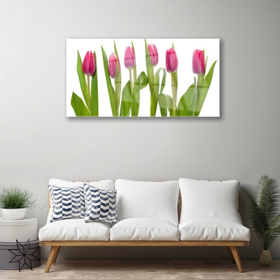 Pintura acrílica Tulipas Flores Planta