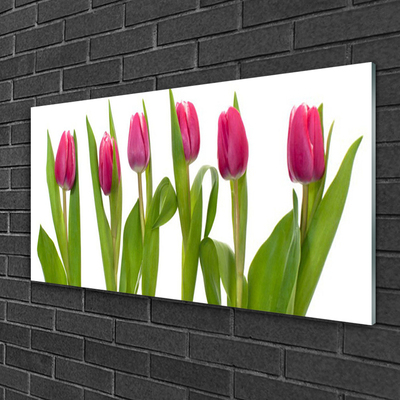 Pintura acrílica Tulipas Flores Planta