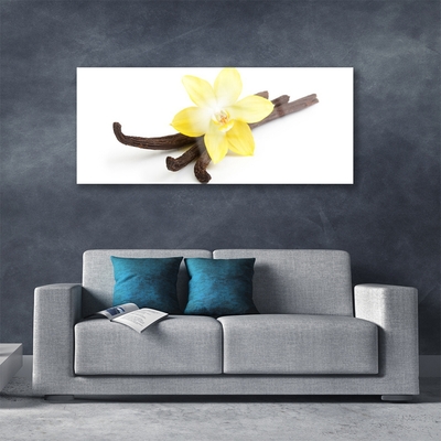 Pintura acrílica Natureza da planta de baunilha