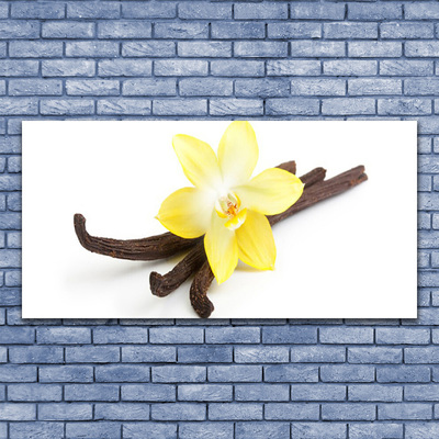 Pintura acrílica Natureza da planta de baunilha