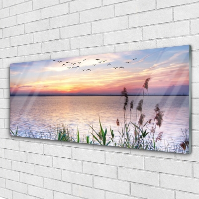 Pintura acrílica Paisagem do céu do mar de Patka