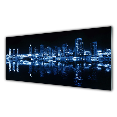 Quadro acrílico Arranha-céus Casas da Cidade