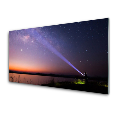 Pintura acrílica Estrelas Noite Via Láctea